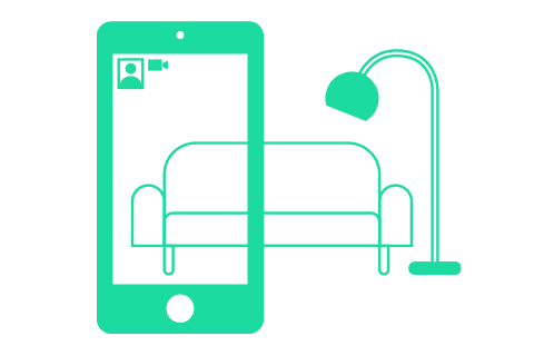 Evaluation déménagement par visioconférence